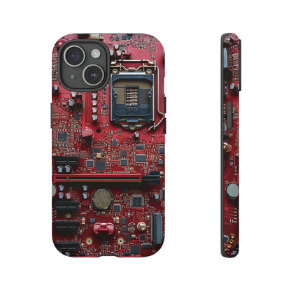 Open Circuit Naked Motherboard Technology Phone Case