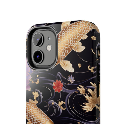 Ephemeral Beauty: Koi Fish Artistry | Japanese Inspired iPhone Case