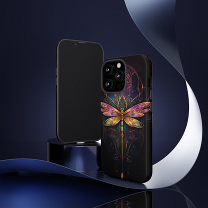 Art Nouveau Dragonfly - A Timeless Symbol of Elegance for Google Pixel, iPhone, and Samsung Cases