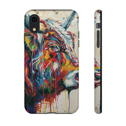 Whole Lotta Bull Abstract Phone Case