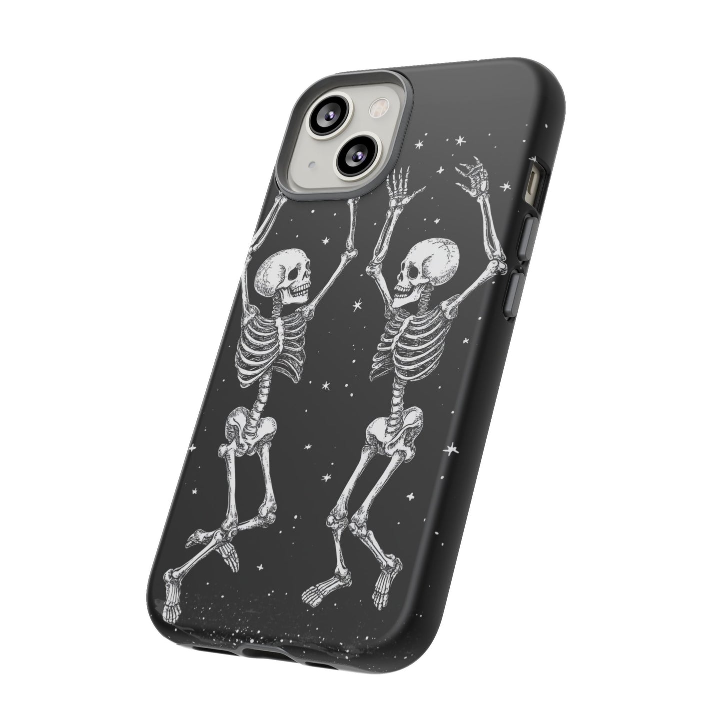 Halloween Dancing Skeletons iPhone Case