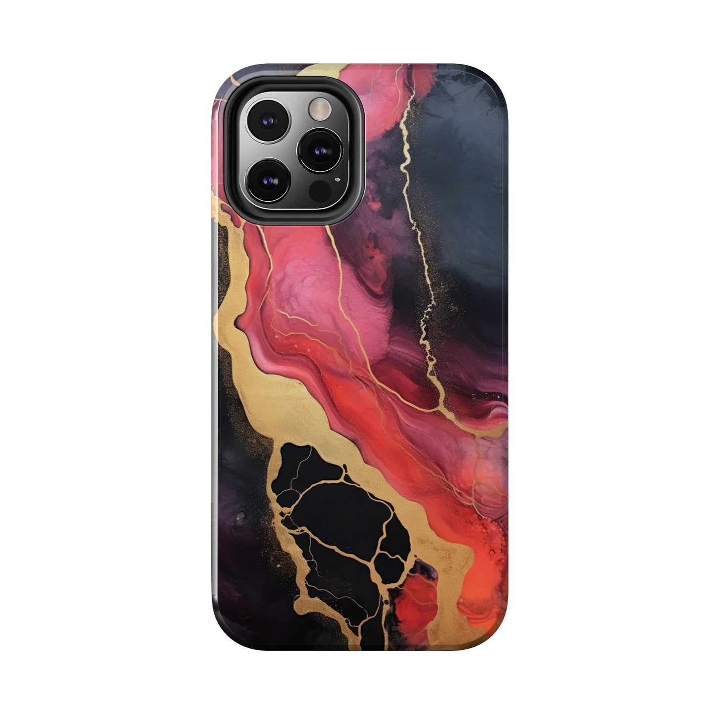 Marbled Pink iPhone Case