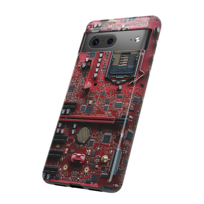 Open Circuit Naked Motherboard Technology Phone Case