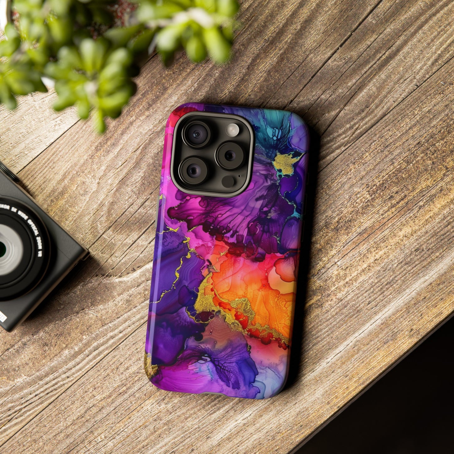 Floral Color Explosion iPhone 12 Case