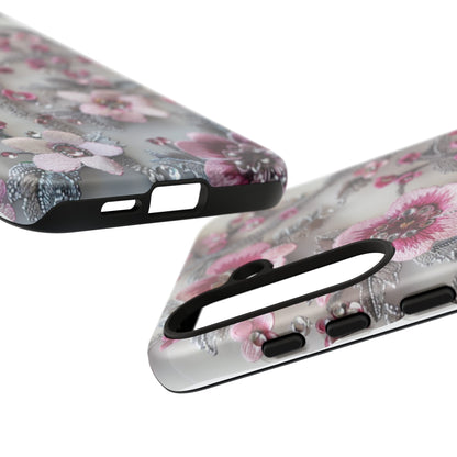 Coquette Aesthetic Floral Art iPhone 12 Case