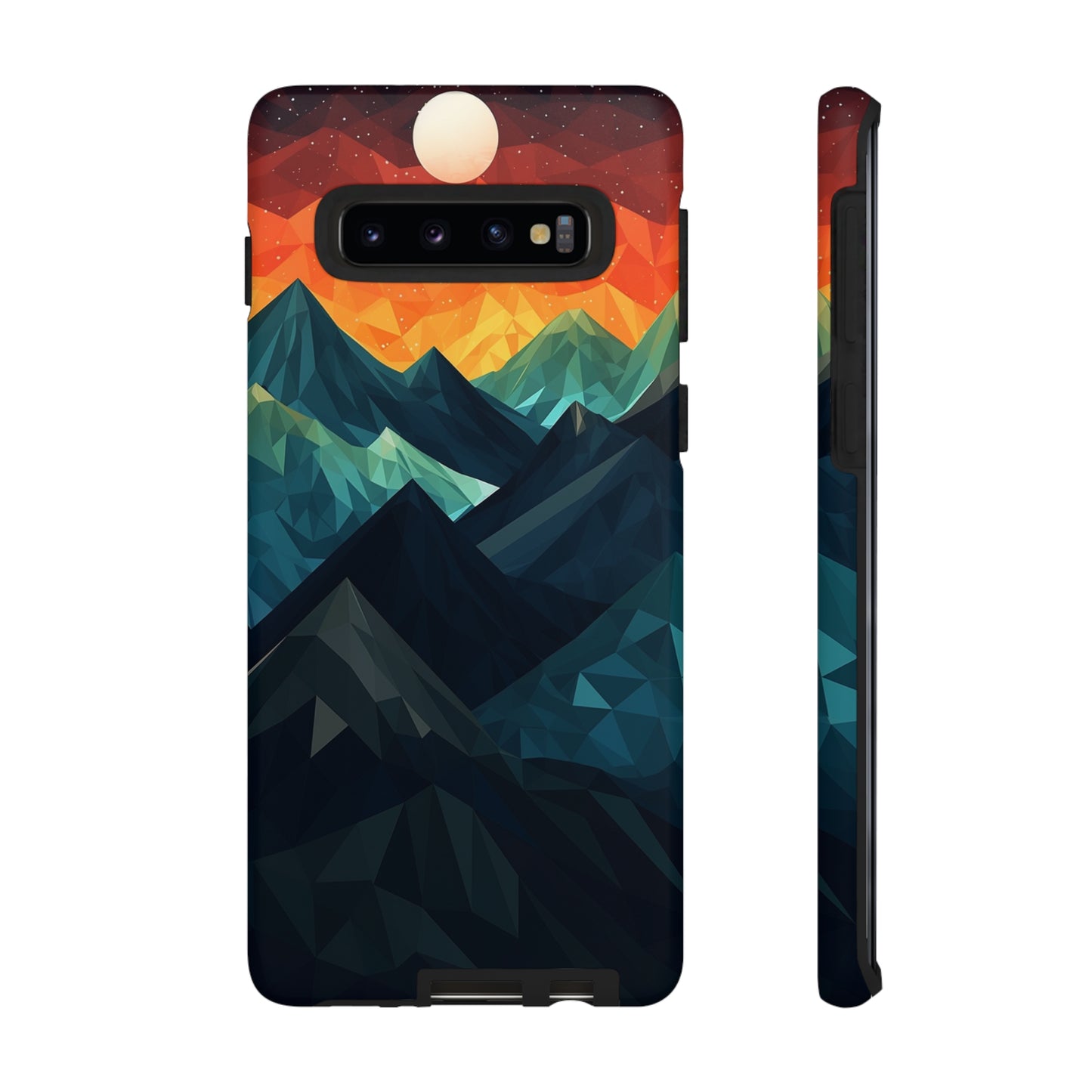 Mountain Abstract Tough Case | Embrace Nature's Beauty with a Durable Phone Case