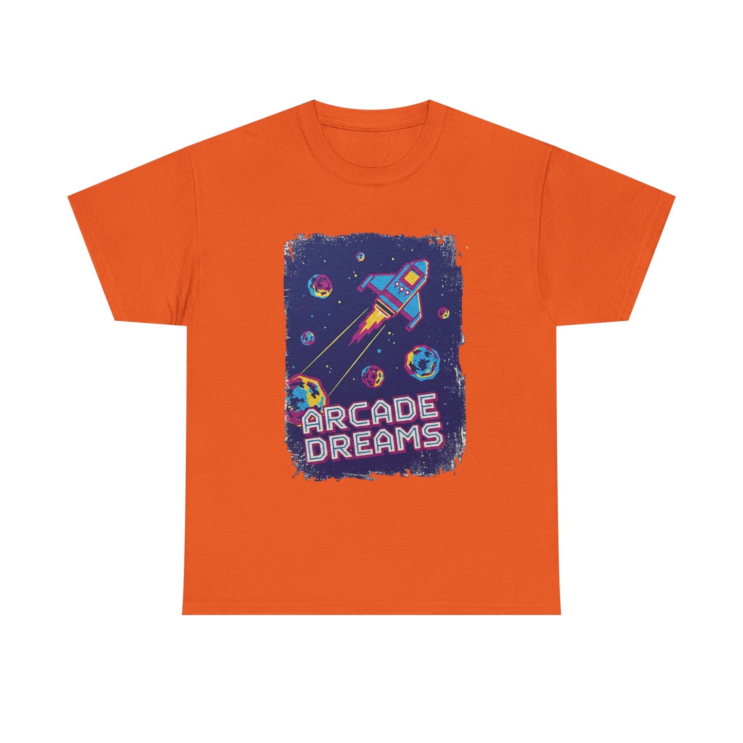 Vintage sci fi arcade t shirt