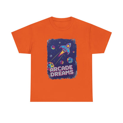 Vintage sci fi arcade t shirt
