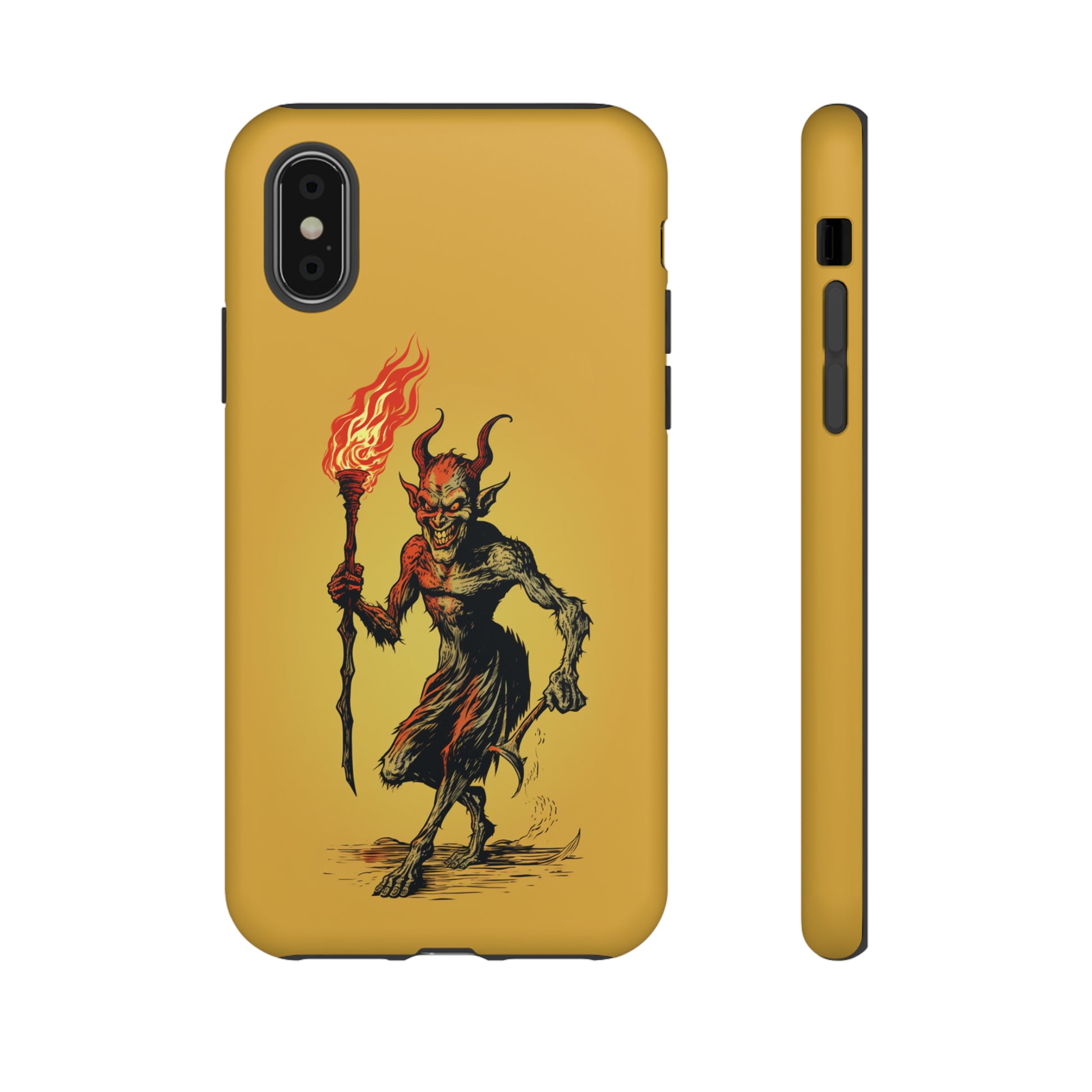 Whimsical Demon design on durable iPhone 7 Plus case