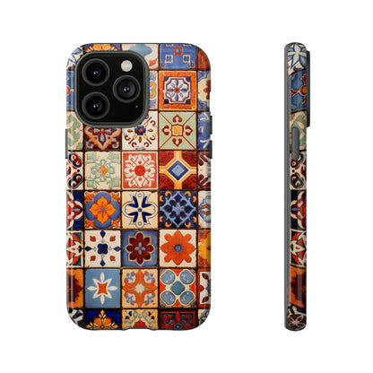 Mexican Tile Phone Case Fits all iPhone 15, Samsung and Pixel