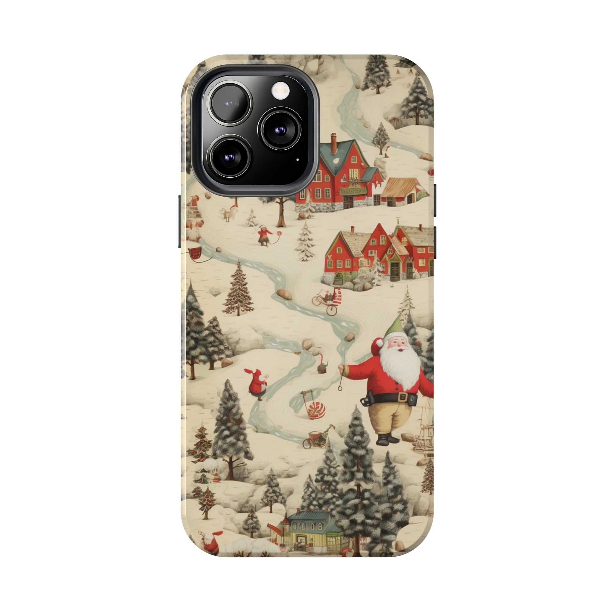 Seasonal holiday cheer phone case for iPhone 12