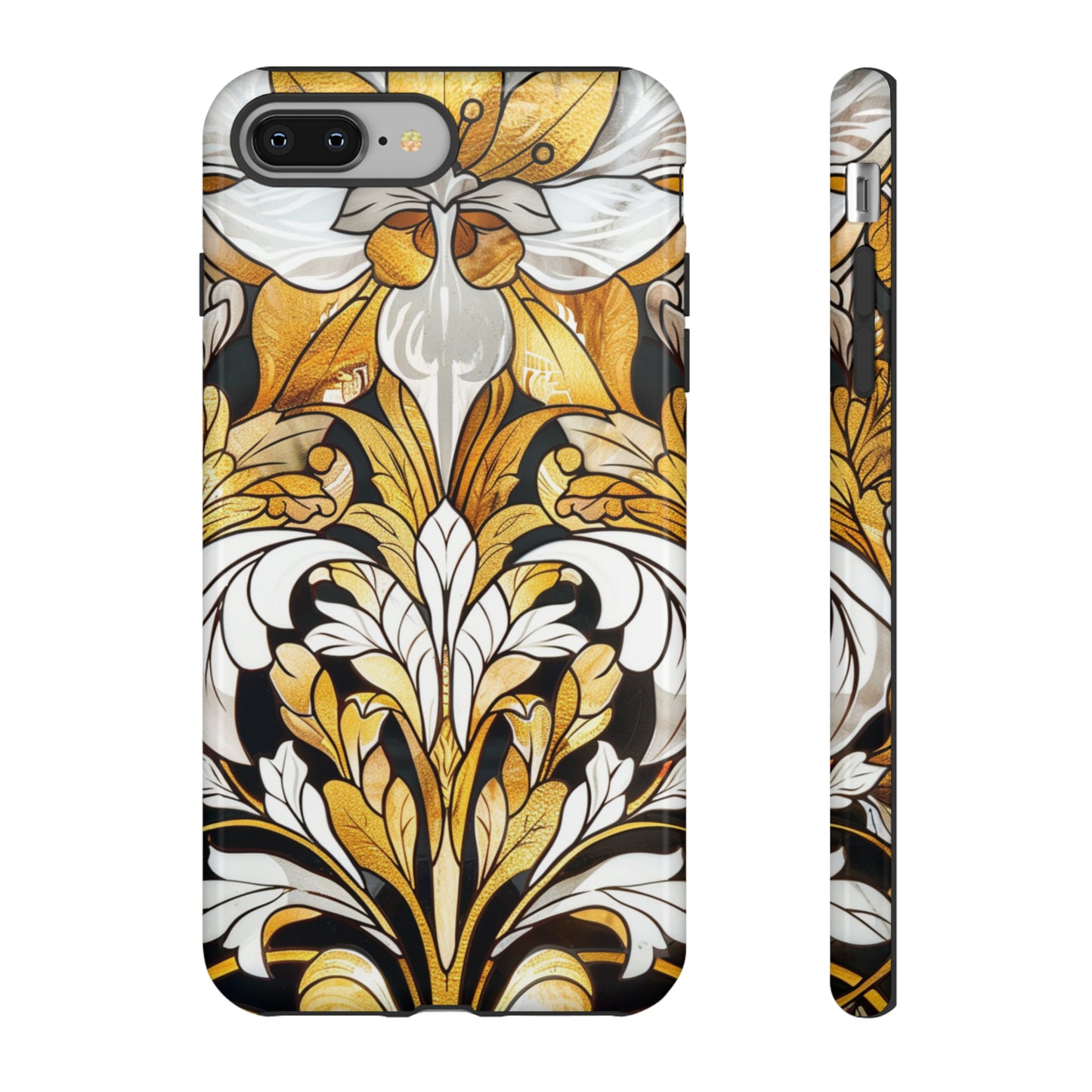 Art Deco Stained Glass floral Phone Case