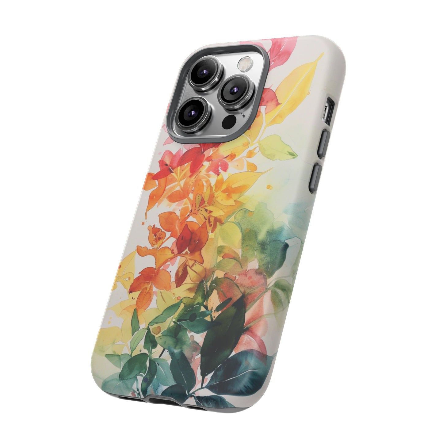 Floral Watercolor Painting iPhone 15 Case