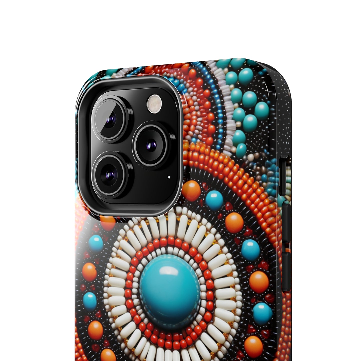 Native American Beadwork iPhone Case | Embrace Traditional Craftsmanship with Artistic Elegance