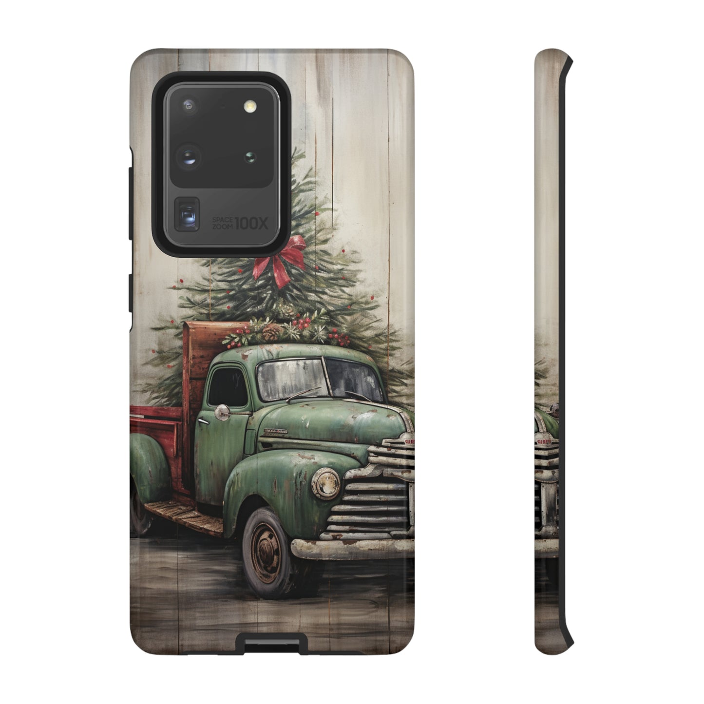 Christmas Pickup Truck Phone Case for iPhone