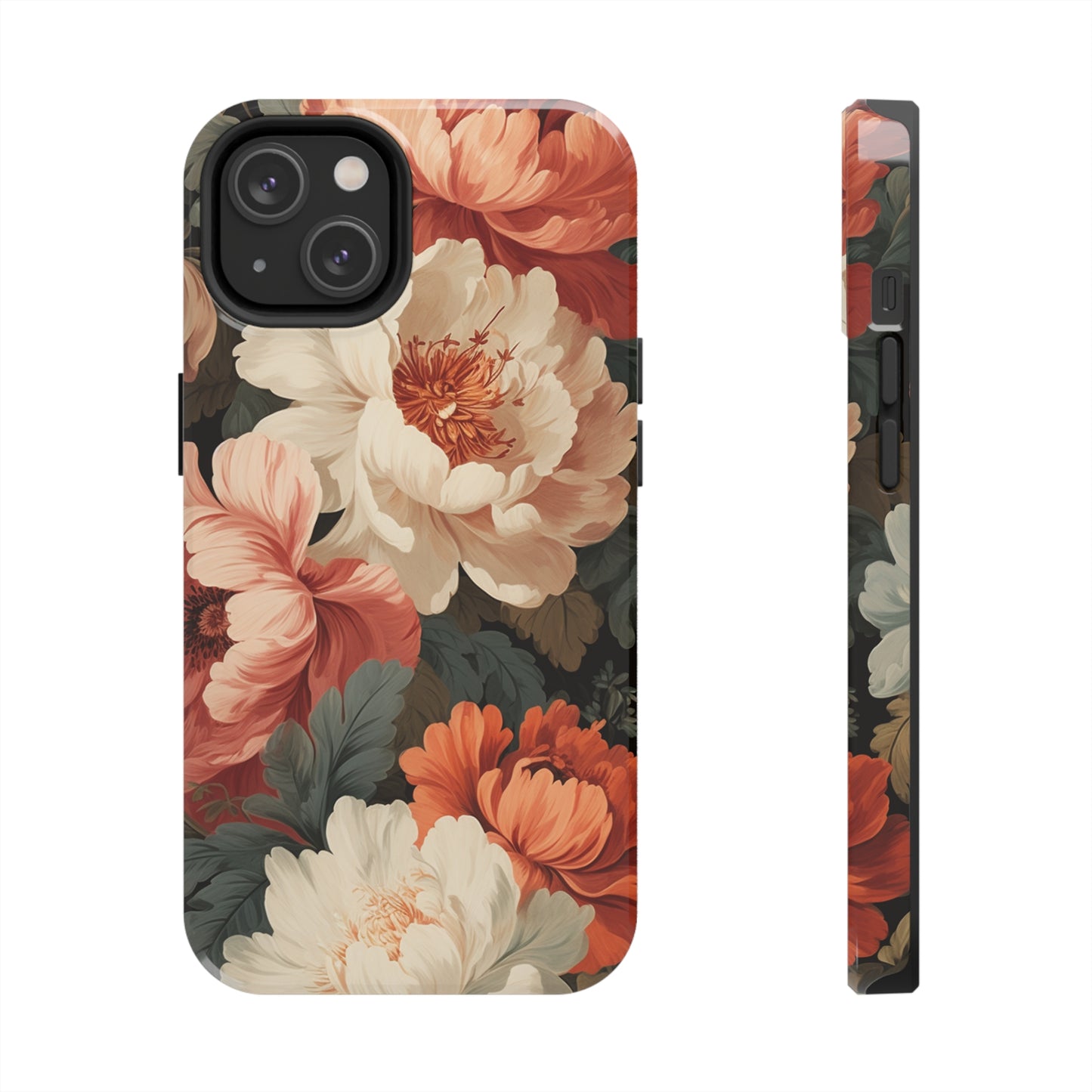 Vintage Floral Aesthetic iPhone 12 Case