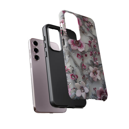 Coquette Aesthetic Floral Art iPhone 12 Case