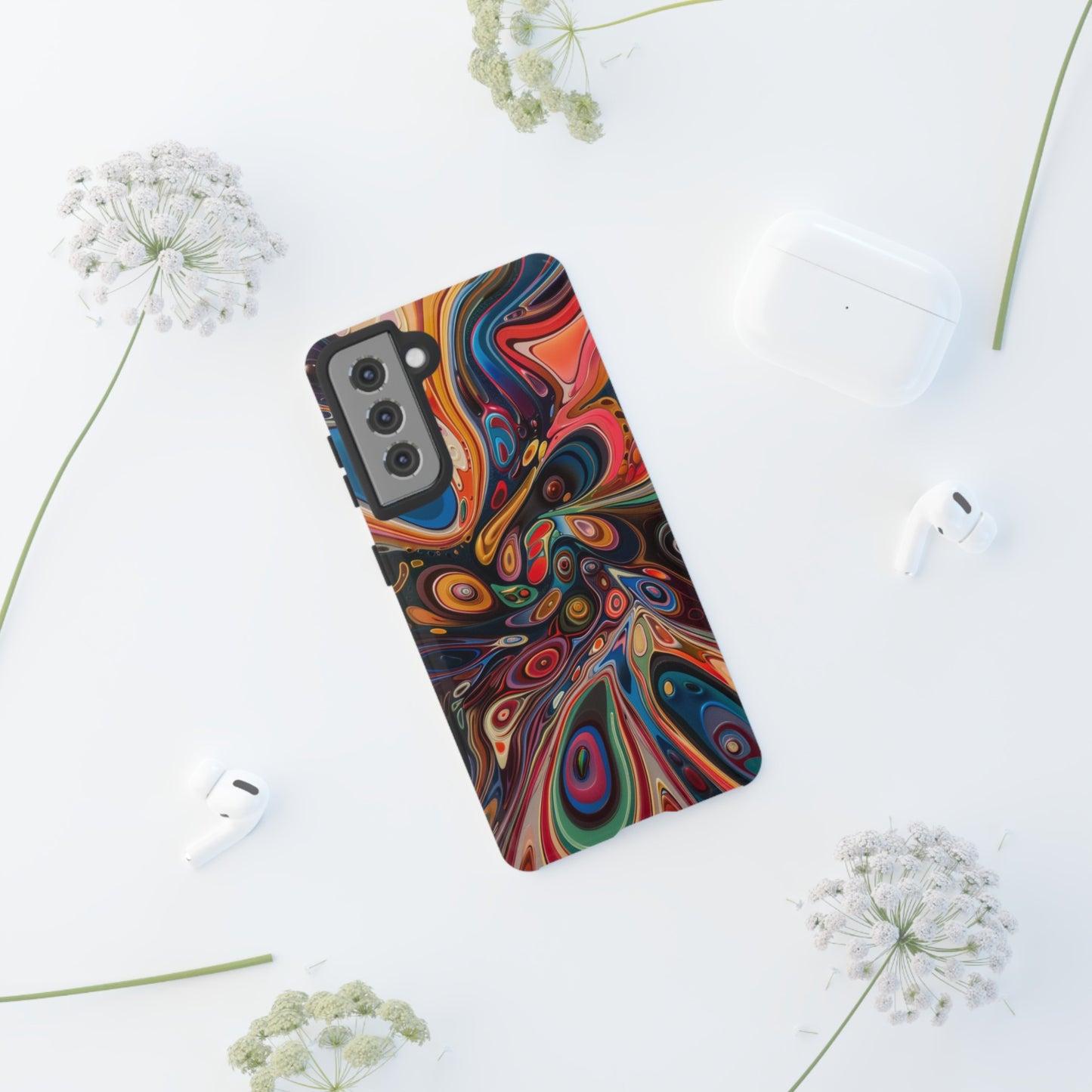 Trippy Psychedelic Color Explosion Phone Case