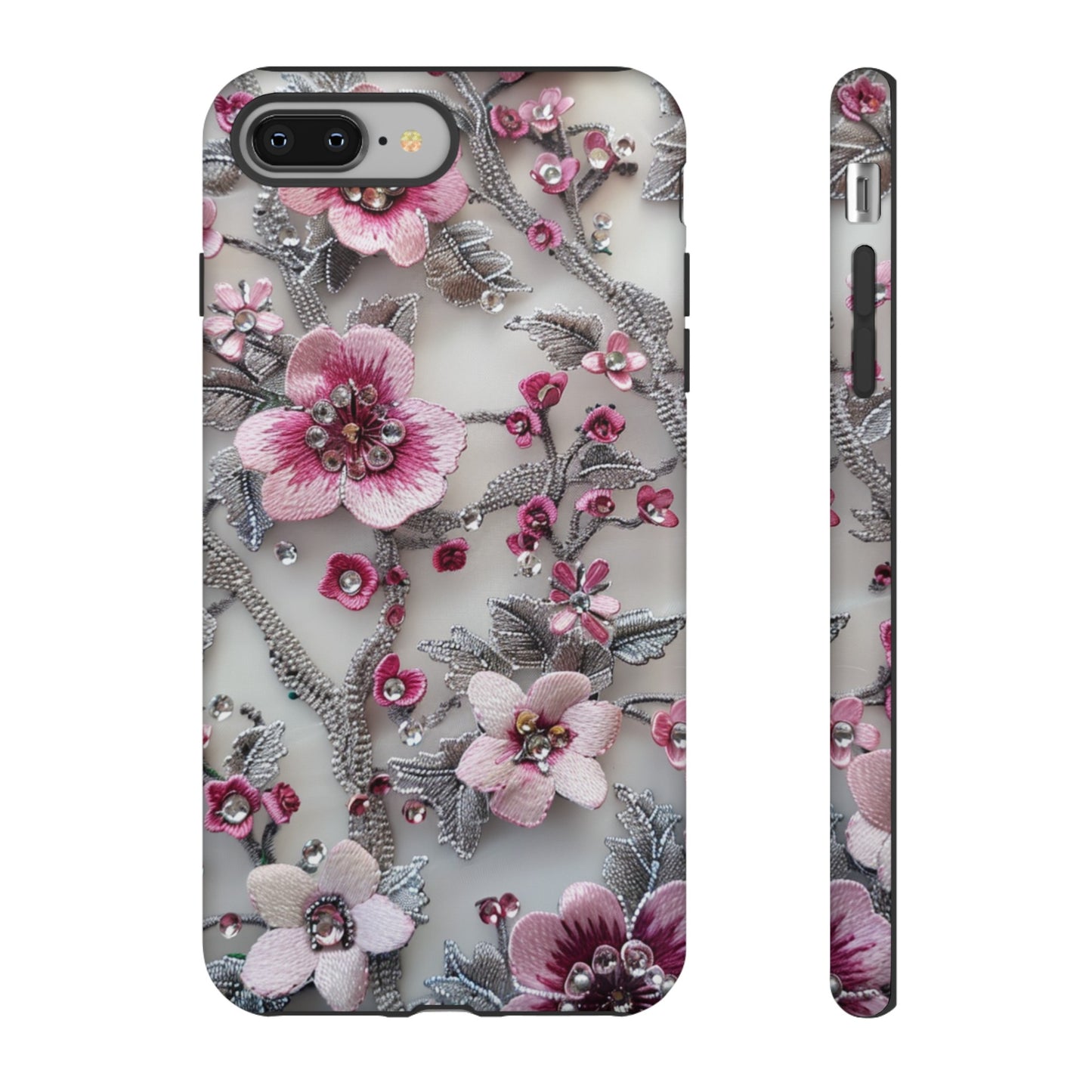 Coquette Aesthetic Floral Art iPhone 12 Case