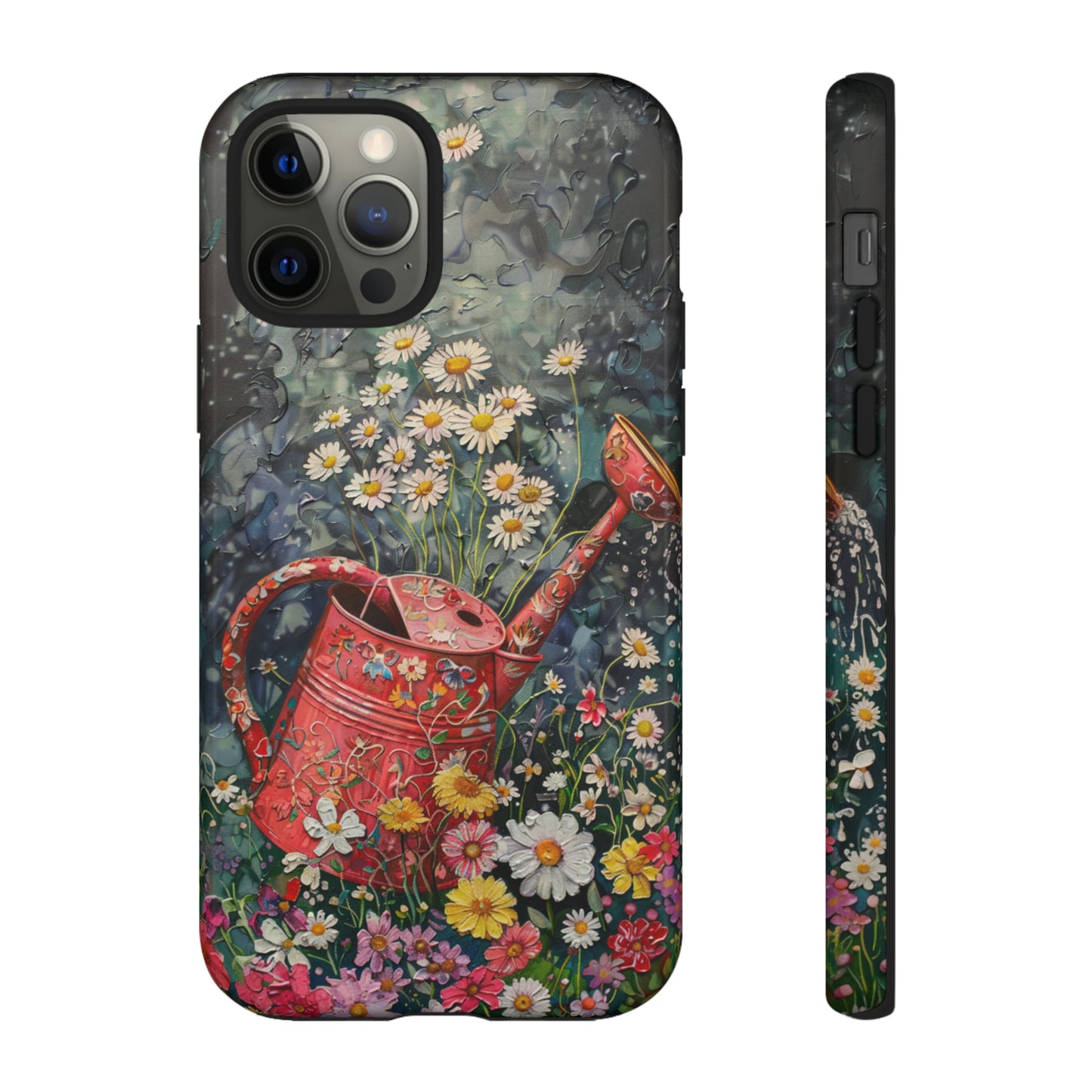 Flowers and Watering Can Floral Oil Painting Phone Case