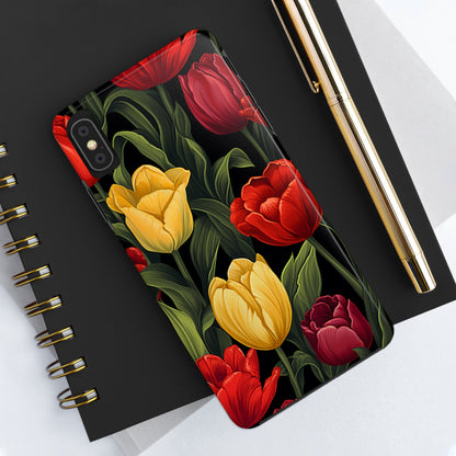 Tulip Floral Aesthetic iPhone Case | Embrace the Beauty of Nature in Full Bloom