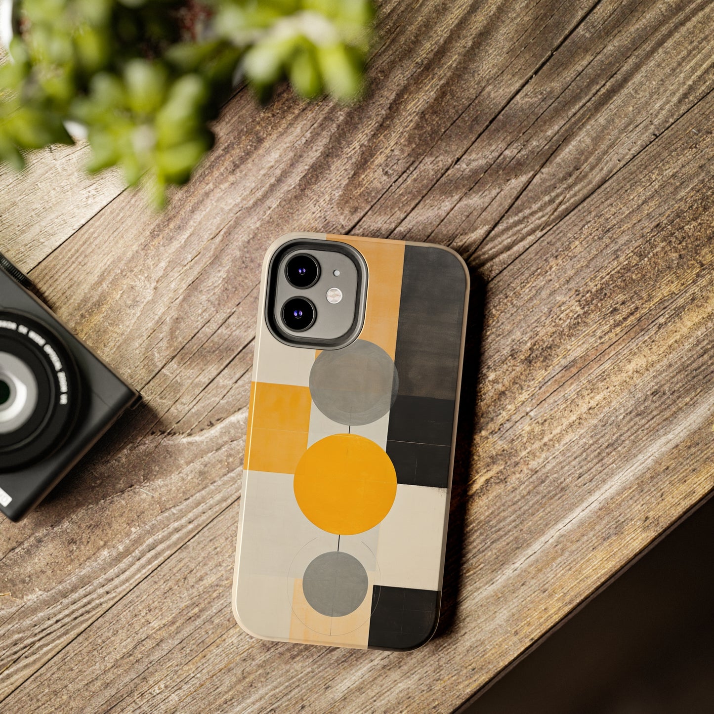 Atomic Era Meets Modern: Mid-Century Art Atomic Design Tough Case for iPhone