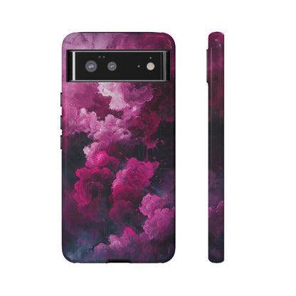 Magenta and Blue Color Explosion Phone Case