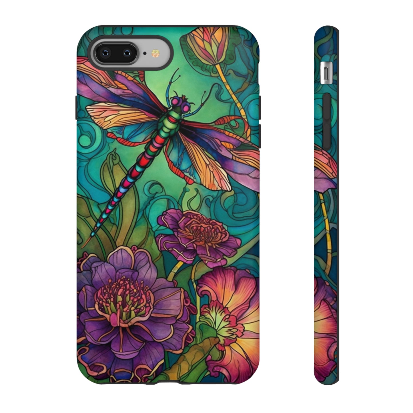 Art Nouveau Dragonfly - A Timeless Symbol of Elegance for Google Pixel, iPhone, and Samsung Cases