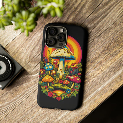 Psychedelic Art Mushroom Phone Case