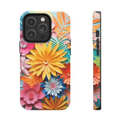 iPhone 12 Pro Max Artistry: Paper Floral Design – Crafted Elegance for iPhone 13 Pro and iPhone XR Enthusiasts