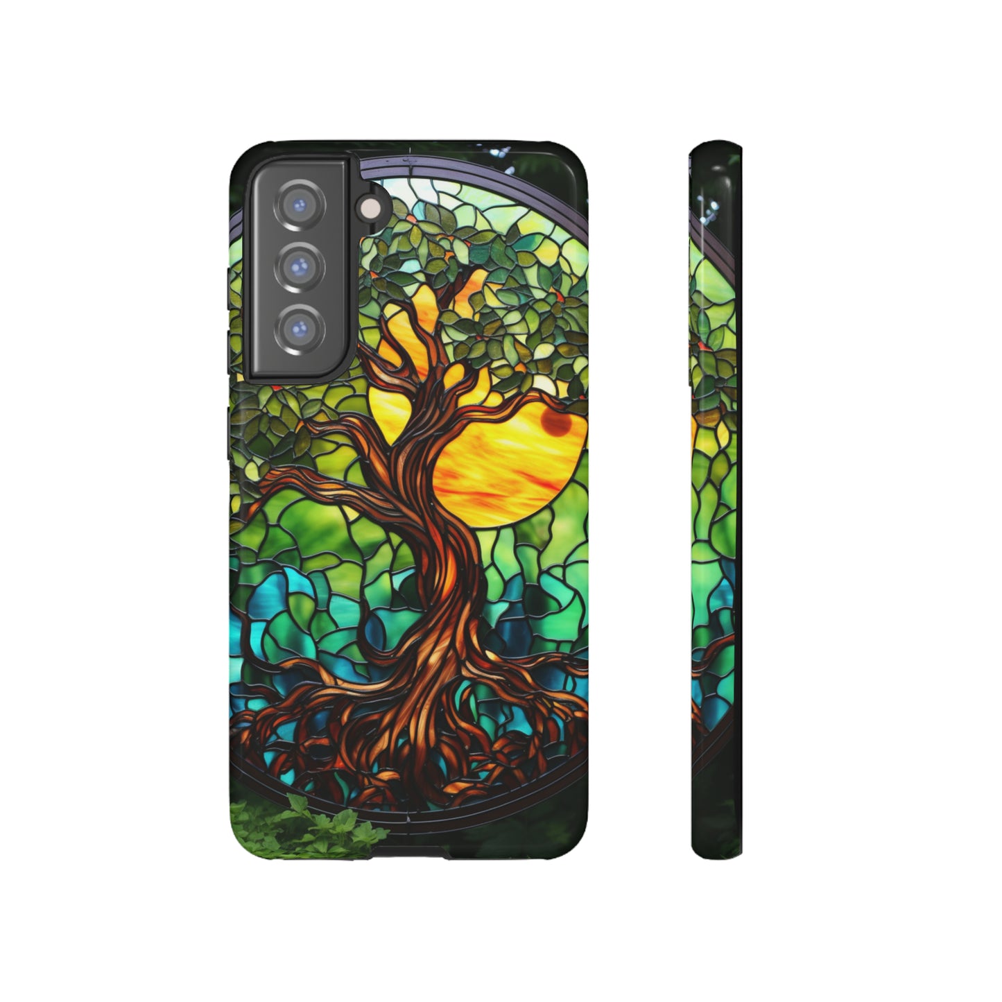 Stained Glass Mosaic Tile Phone Case