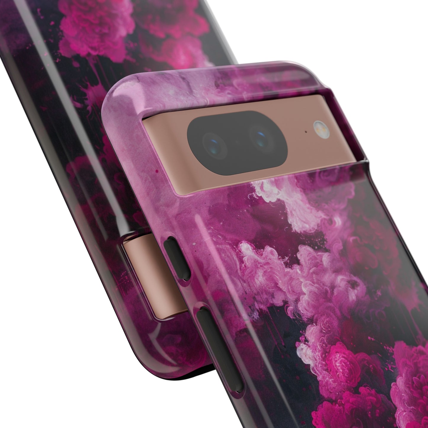 Magenta and Blue Color Explosion Phone Case