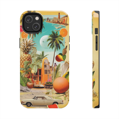 Summer Vibrations iPhone Tough Case | Embrace the Energetic Spirit of Summer with Reliable Protection