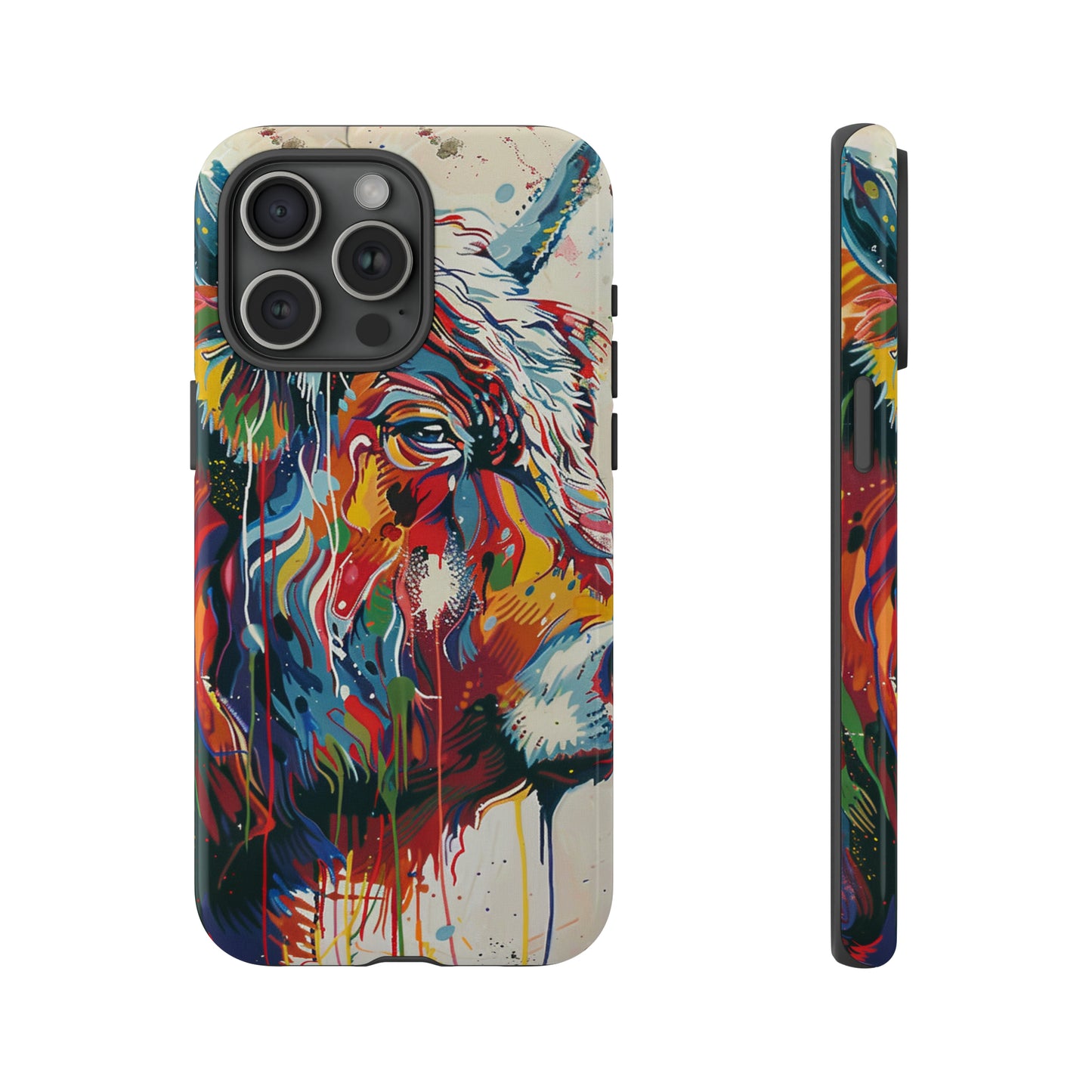 Whole Lotta Bull Abstract Phone Case