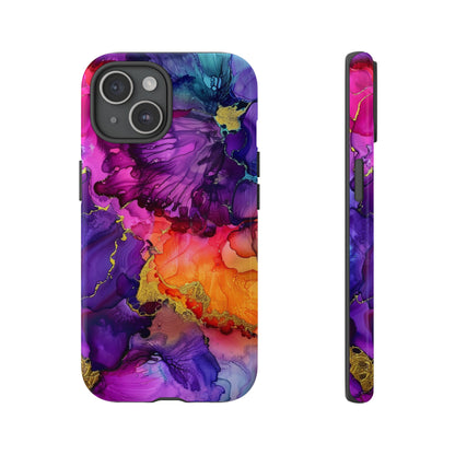 Floral Color Explosion iPhone 12 Case