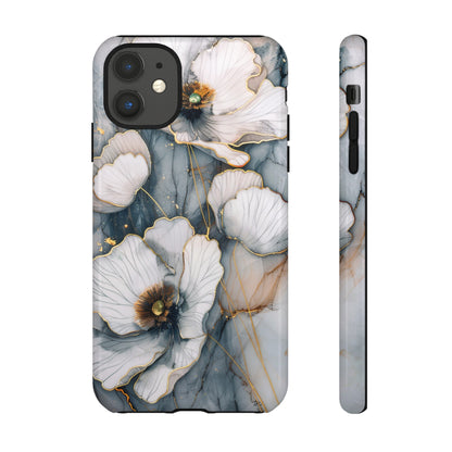 Flowers and Gold Phone Case