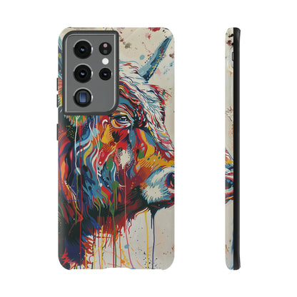 Whole Lotta Bull Abstract Phone Case