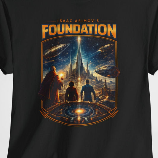 foundation sci fi shirt psychohistory galactic empire design