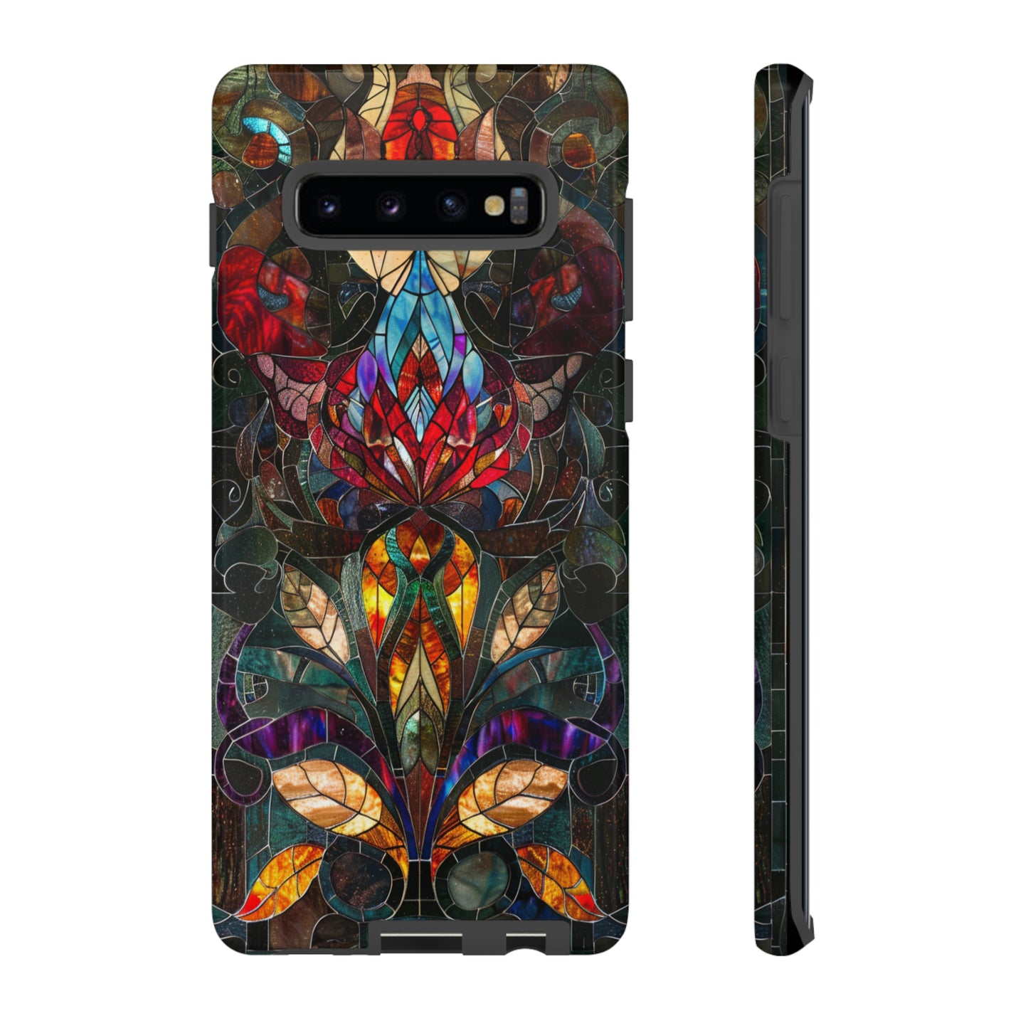 Art Deco Stained Glass floral Phone Case