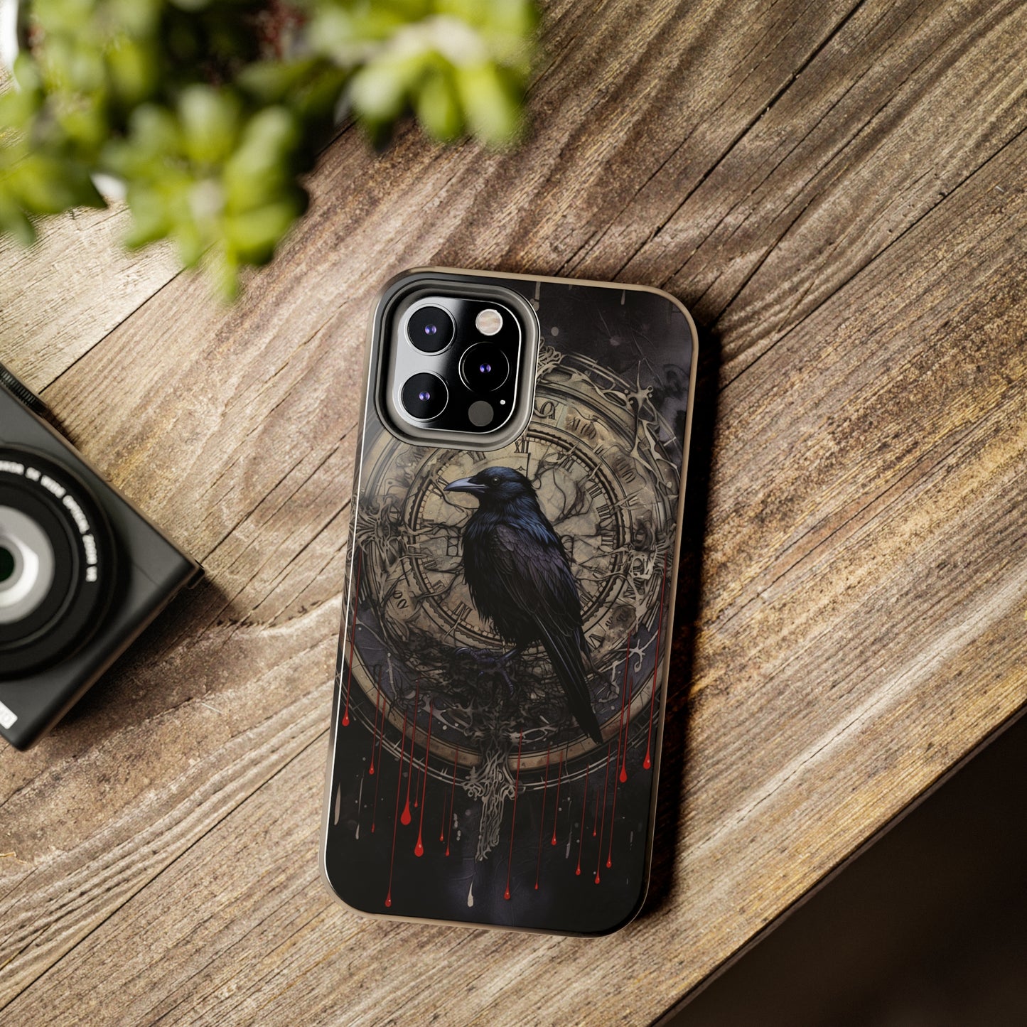 Nevermore Edgar Allan Poe iPhone Case | Embrace the Haunting Beauty of 'The Raven'