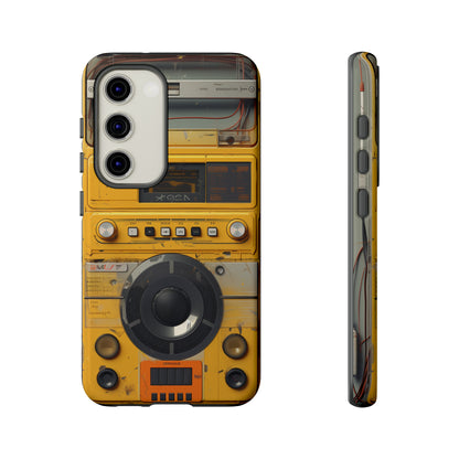 Cyberpunk Techno Gadget Walkman: Premium Phone Tough Case for iPhone, Samsung Galaxy, and Google Pixel