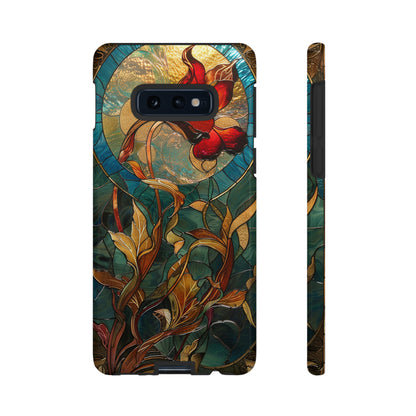 Art Nouveau Floral Full Moon Phone Case