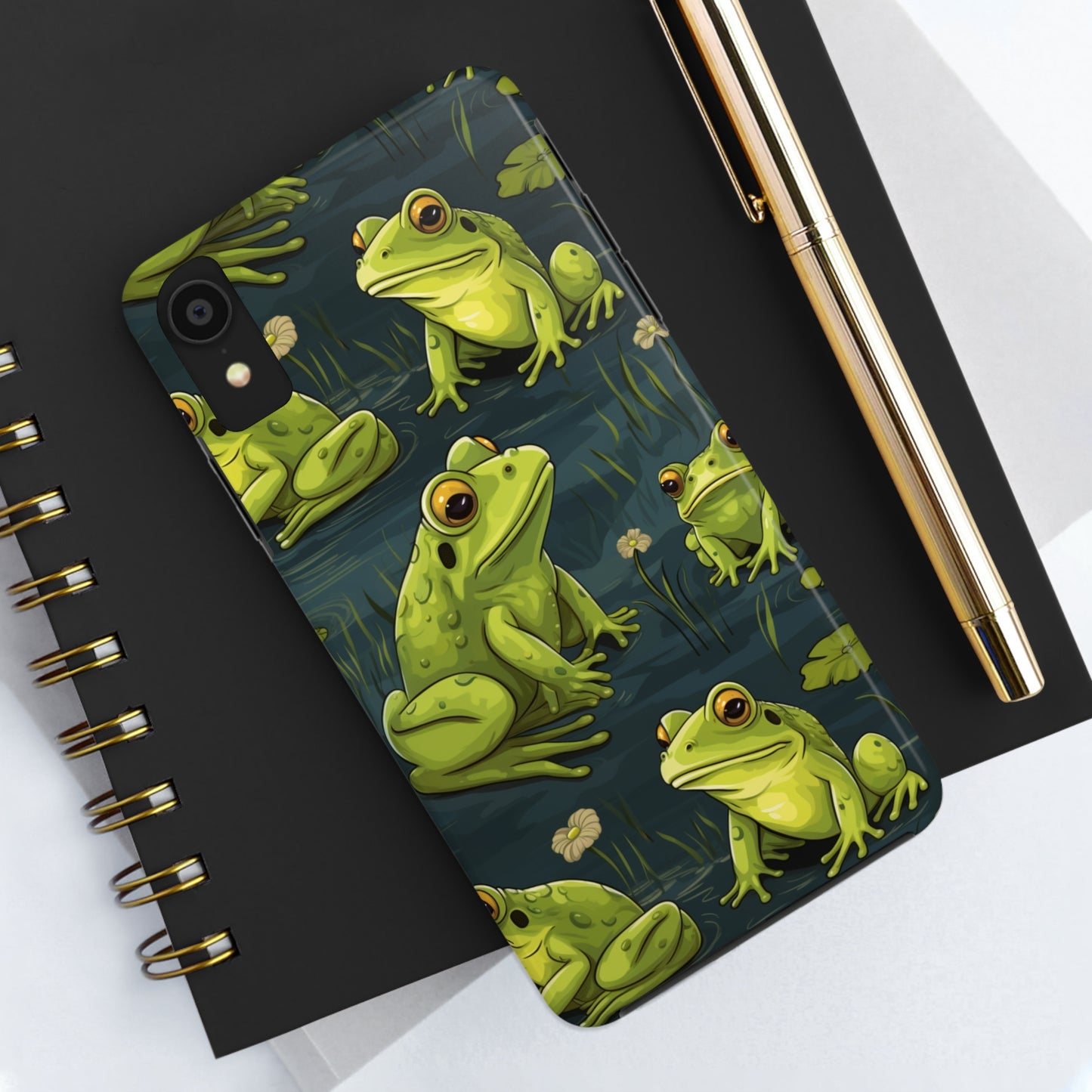 Frogs Tough iPhone Case | Embrace The Reptile Green Style and Reliable Protection