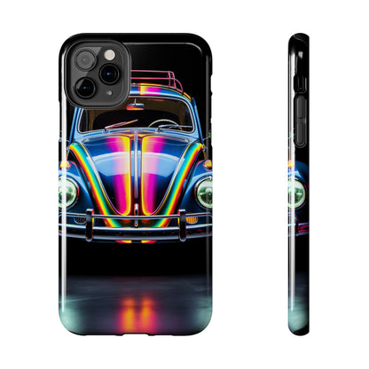 iPhone Case | Colorful Journeys: Psychedelic VW Bug iPhone Tough Case