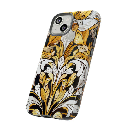 Art Deco Stained Glass floral Phone Case