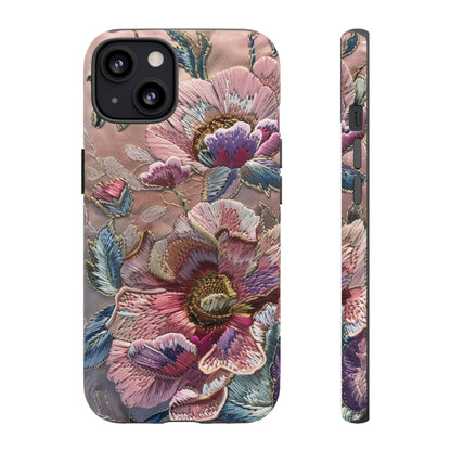 Coquette Embroidery Aesthetic Floral iPhone 14 Case