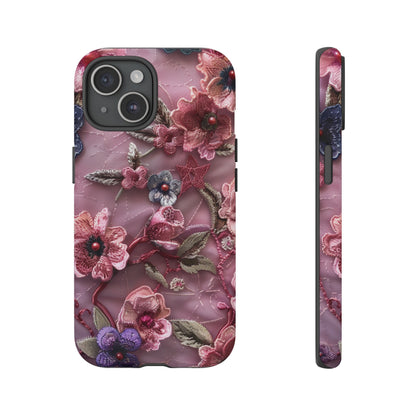 Coquette Aesthetic Floral Art Phone Case