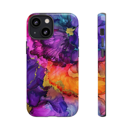 Floral Color Explosion iPhone 12 Case