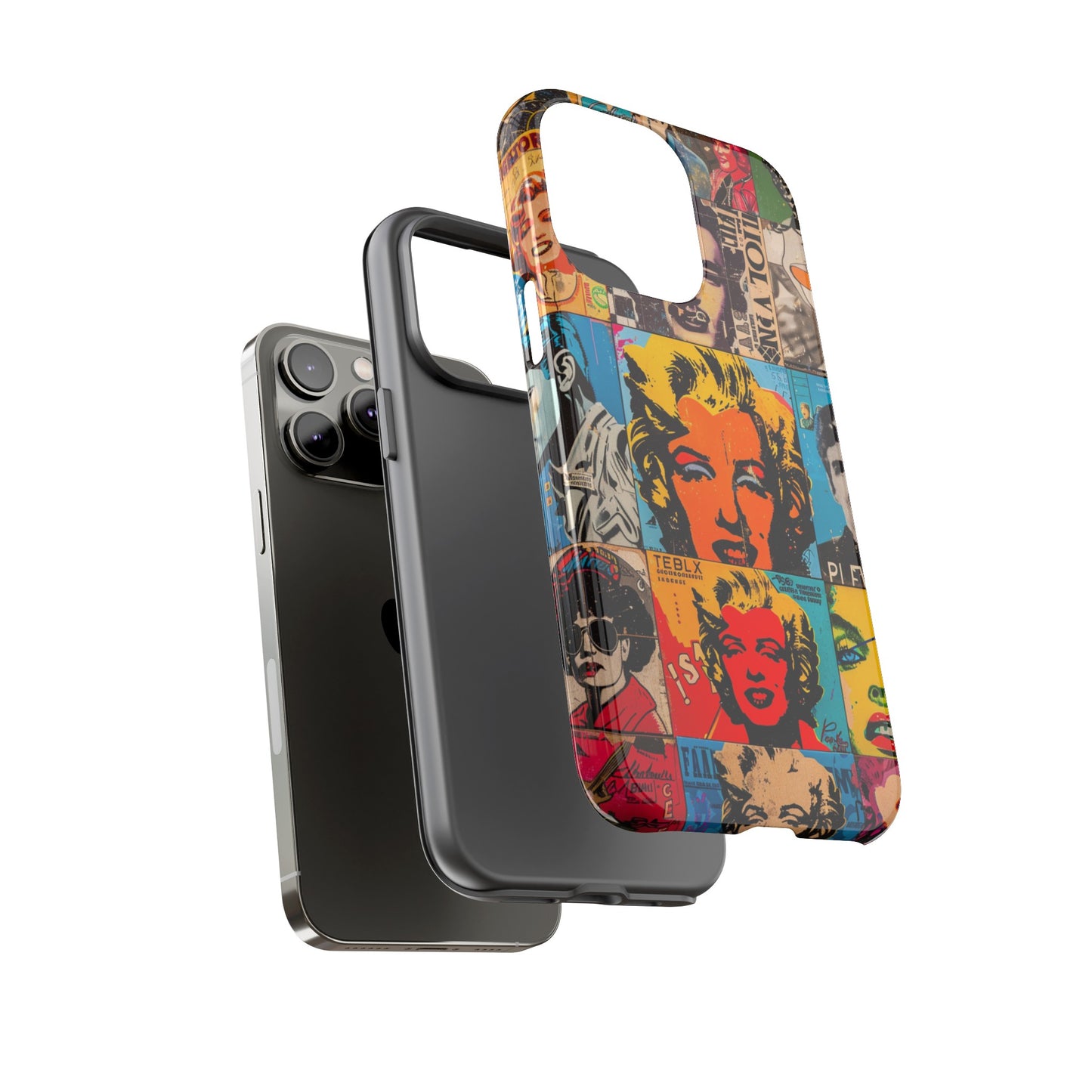 Retro Hollywood Pop Art Phone Case