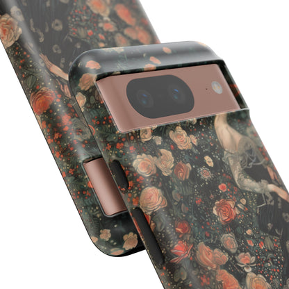 Art Nouveau French Floral Beauty Painting Phone Case